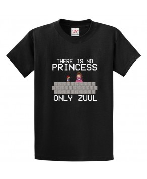 There is No Princess Only Zuul Classic Unisex Kids and Adults T-Shirt For Gaming Lovers